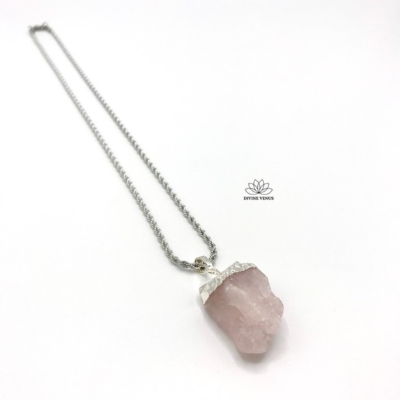 Rose Quartz Necklace - Picture 6 of 10